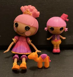 LALALOOPSY MINI DOLL - SAHARA MIRAGE & PITA. Please see pictures for condition.