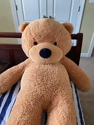 giant teddy bear, 4.7 Ft Tall!!!. Condition is 