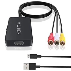 TaiHuai HDMI to RCA, HDMI to Older TV Adapter Compatible for Fire Stick, Roku, Apple TV, Xiaomi Mi Box, Android TV Box,...