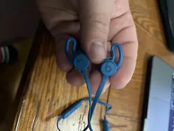 Beats by Dr. Dre In-Ear Headset - Blue. Used but Good Condition.