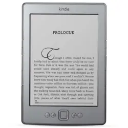 Kindle uses an electronic ink screen that looks and reads like real paper. The matte screen reflects light like...