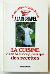 Catalogue art et affiche, gastronomie, recettes de cuisine, CHAPEL Alain, ABERT Jean-François, LA CUISINE cest...
