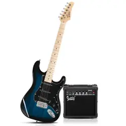 Do you fall in love with this Glarry GST Stylish Electric Guitar Kit with Black Pickguard the first sight you see it?....