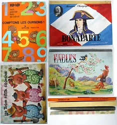 Pop-up Les trois petits cochons ; Dessiné parV. Kubasta Editions ARTIA 1971, Prague ; Editions Mondiales del Duca,...