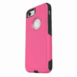 For iPhone 6/6s Slim Shockproof 2-in-1 Durable Hybrid Case HOT PINK/BLACK Slim Shockproof 2-in-1 Durable Hybrid Case...