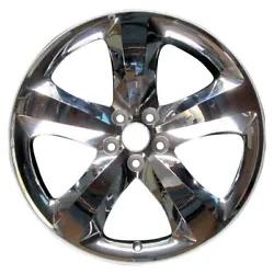 This wheel has 5 lug holes and a bolt pattern of 115mm. The offset of this rim is, 24mm. The corresponding OEM part...