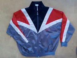 *Vintage Adidas  *Original vintage Adidas running jacket.  No size on tag (looks like XL)   *Satin like polyester. ...