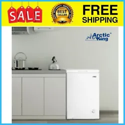 You can also place the Arctic King chest freezer in another storage space in your house for easy access. The Arctic...