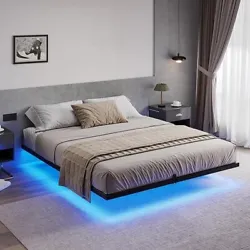 Special Feature4 Mattress Slide Stoppers, LED Lights, Floating Design. The LED light with a variety of colors and light...