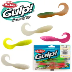 The Berkley Gulp! Swimming Mullet. These soft plastic baits are infused with Gulp! ® attractant to maximize the...