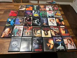 These are all used dvds so they may show minor wear like light surface scratches or scuff. there may be ex rental and...