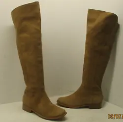 Up for your consideration is a used pair of Lucky Brand Havasoo Tan Leather Over the Knee Boots Womens Size 8.5 M...