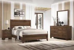 4-PC Includes: (1) Bed, (1) Dresser, (1) Mirror, (1) Nightstand. This bedroom set makes for the perfect bedroom with...