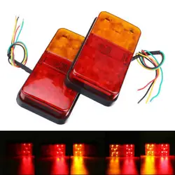 Quantity: 1 Pair. -Function as STOP, TAIL, INDICATOR, REVERSE. 1 Pair of Tail Lights. We hope you could understand. DHL...