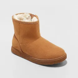 •Holland winter shearling-style boots •Cushioned insole construction •Faux fur lining •Comes with side zipper...