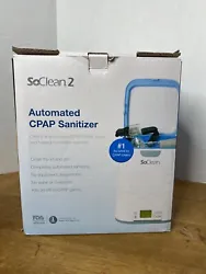 SoClean 2 CPAP SC1200 Machine Cleaner Sanitizer OEM Power Cord + Hose Tested.  Tested. Turns on. Small crack on backNo...