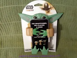 Disneys - Mandalorian. Flexi Phone Holder. Flex-fit arms hold phone in place. Adjustable height, hold & angles.