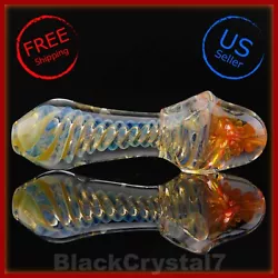 Spoon Smoking Bowl Glass Pipe. This product is for Tobacco use only. The pipes will be wrapped in a bubble wrap and...