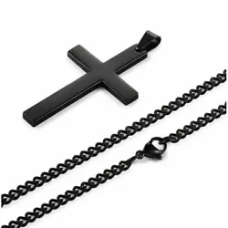 Style Crucifix. The cross pendant can take down from the necklace, provide you more options. Features Plated. Type...