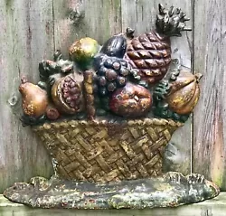 We note the baskets handle is broken off yet we still enjoyed it and think an iron or doorstop collector would as well....