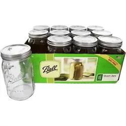 These classic clear glass jars have preserved literally tons of fruits and vegetables over the past 125 years. Wide...