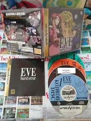 Saturn: Eve Burst Error [Top & 1ere édition], Version Japonaise - NTSC. ZONE...