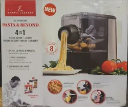Emeril Lagasse Pasta & Beyond Pasta Machine w/ Juicer Model 70172 - New!!!.
