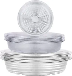 Youre able to as a snack tray, keep the space tidy. These plant pot saucers help you catch water from the plant pot...