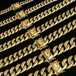 18k cuban link bracelet/chain. 18K cuban link set. We are an online Hip-Hop Miami Cuban Link Bracelet Chain Jewelry...