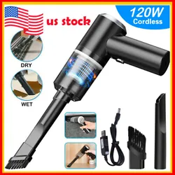 5500Pa strong suction, high-speed motor, 120W large energy, easily remove dust and hair. -1 Car Vacuum Cleaner. Various...