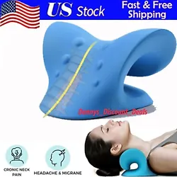Design of this cervical. the cervical traction pillow. for people with cervical. neck tension, relieve. This neck...