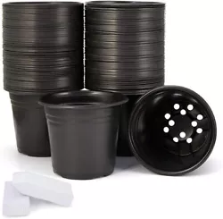 WIDELY USED - Perfect for starting seedlings, or transplanting seedlings from smaller cells into these pots. You can...