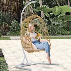 Rattan woven to increase its overall robustness but also makes it weatherproof; Equipped with a removable and washable...