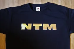 T-Shirt du groupe NTM. Longueur (cm).