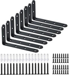 WIDE APPLICATION IN DAILY LIFE. The small solid and strong corner braces could be used for any shelf install, such as...