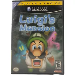 Luigis Mansion (Nintendo GameCube) Artwork And Game.