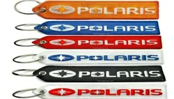 POLARIS embroidered keychain, Double Sided for all Polaris owners! This is quality made customize Double-Sided Colored...