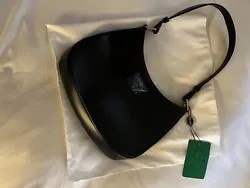 Prada Cleo brushed leather shoulder bag. Condition is New with tags. Shipped with USPS Priority Mail.