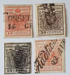 Timbres en très bon état