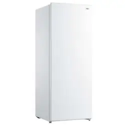 Arctic King 7.0CF Upright Freezer in White. This drain makes it easy to remove excess water during the defrosting...