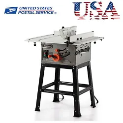 No Load Speed 5000RPM. [Safety Design] The table saw has a transparent blade guard which can provide a clear view and...