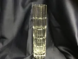 CYLINDRICAL CRYSTAL VASE. BUY IT NOW!