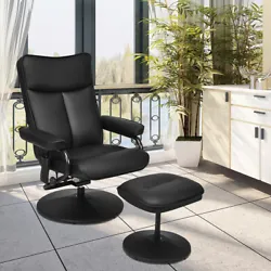 Color: Black  Material: PVC, Iron, Sponge  Chair Dimension: 31.5