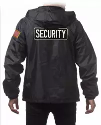 This lightweight hooded parka features a durable, water-repellent surface, full front zipper, and is lined throughout...