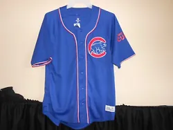 Genuine Merchandise Chicago Cubs Button Down Jersey Shirt