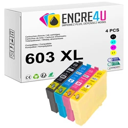 Noir ( 603 XL C13T03A14010 ), Cyan ( 603 XL C13T03A24010 ). - Magenta ( 603 XL C13T03A34010 ), Jaune ( 603 XL...