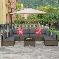 Rattan is more durable and long-lasting than others, making this piece more heat and weather resistant than similar...