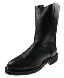 Goodyear Welt Construction. Genuine Leather Work Boots. This boots run 1/2 number bigger. Great boots at a great price....