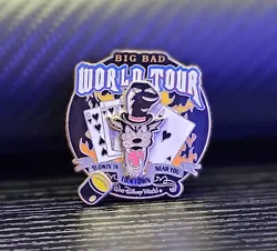2006 Disney Trading Pin - Big Bad World Tour Spotlight Pin Limited Edition 1000.