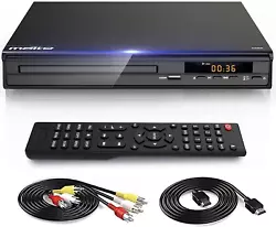 This powerful DVD Player for TV captures beautiful and precise colours for stunning effects. Supports play back...